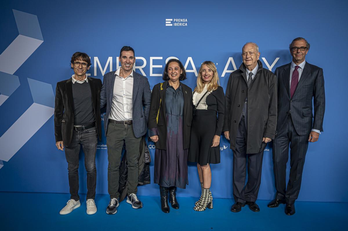 Miguel Vicente, Aurora Cata, Silvia Alsina, Joan Josep Brugera y Luis Conde. 