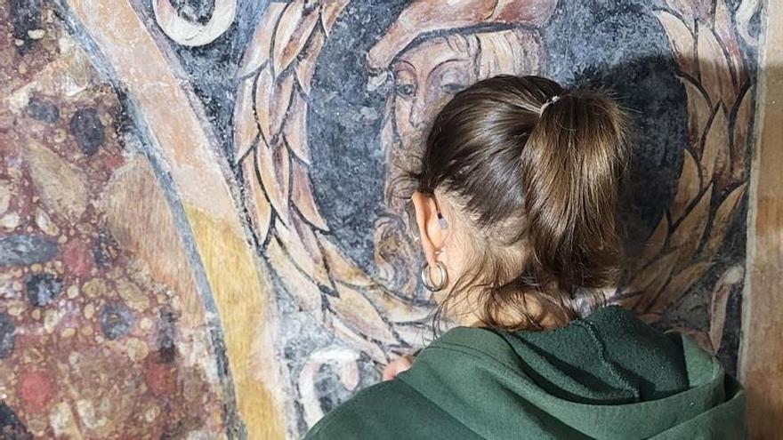 Restauración de las pinturas