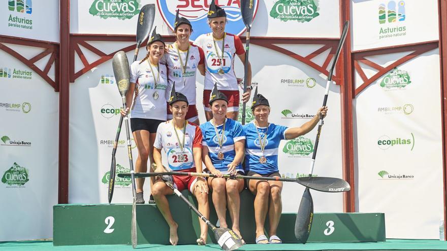 Eva Barrios, reedita triunfo en el Descenso del Sella