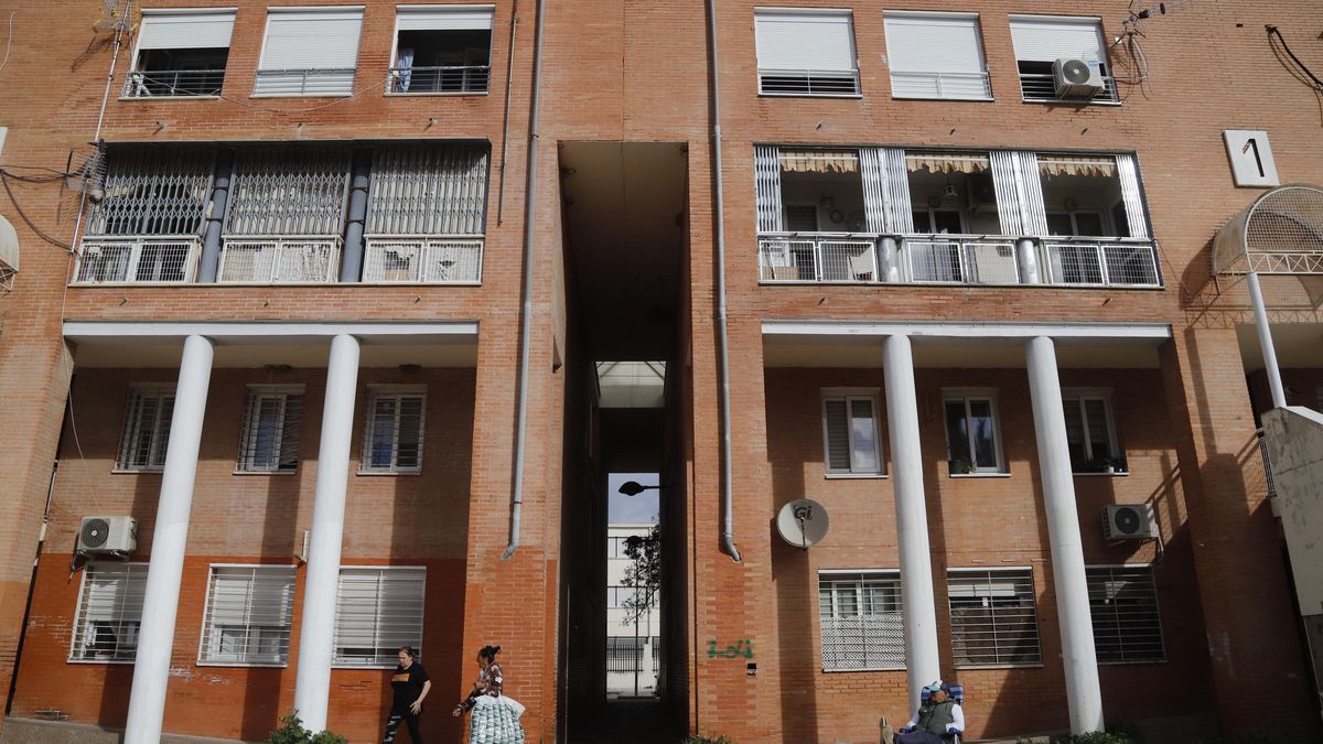 Bloques del barrio de las Palmeras.