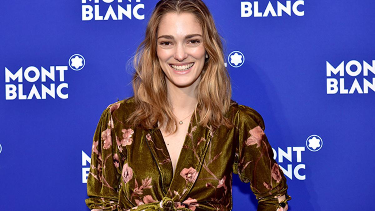 Sofia Sanchez de Betak en un evento de Mont Blanc