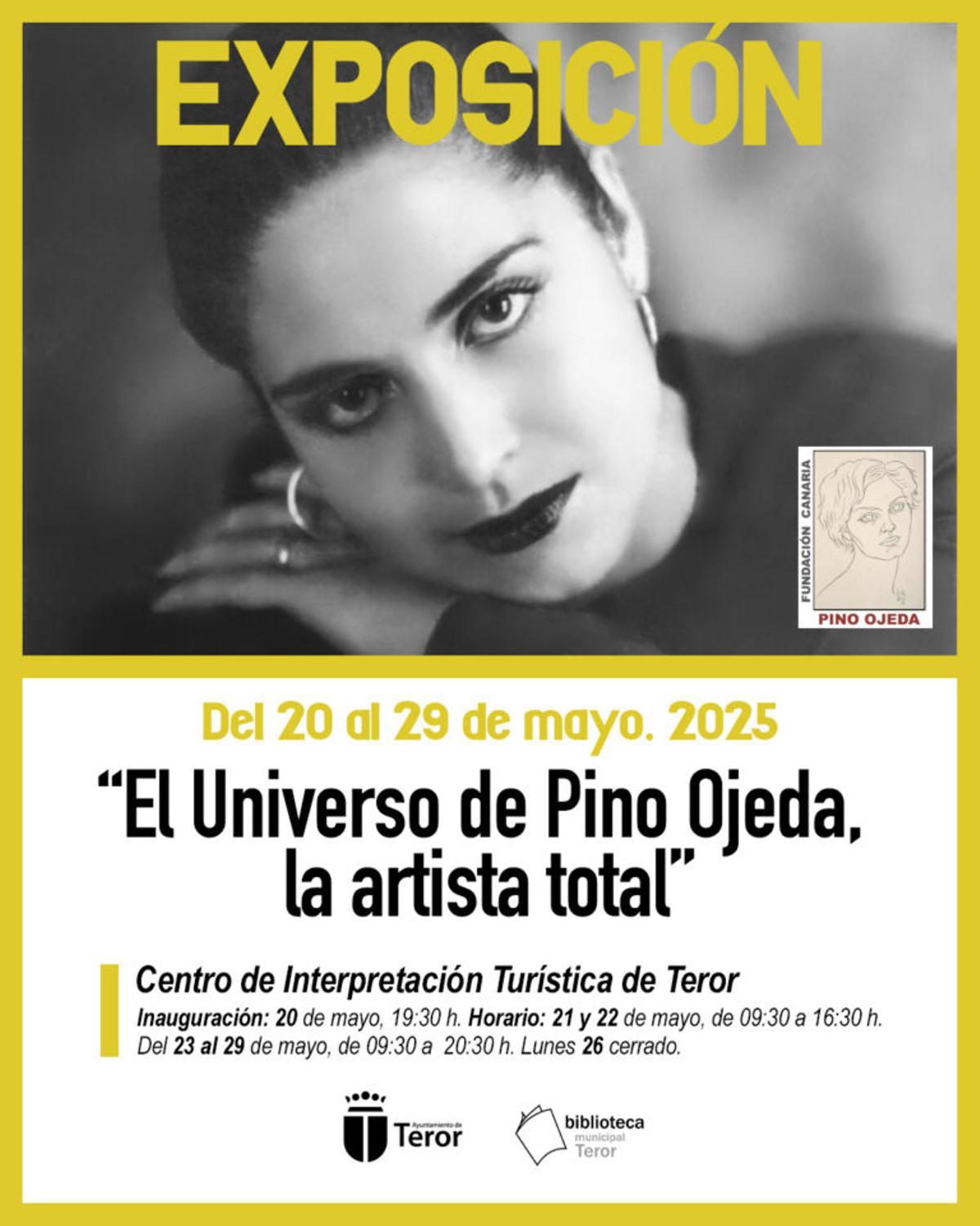 El Centro de Turismo de Teror la exposición El universo de Pino Ojeda.