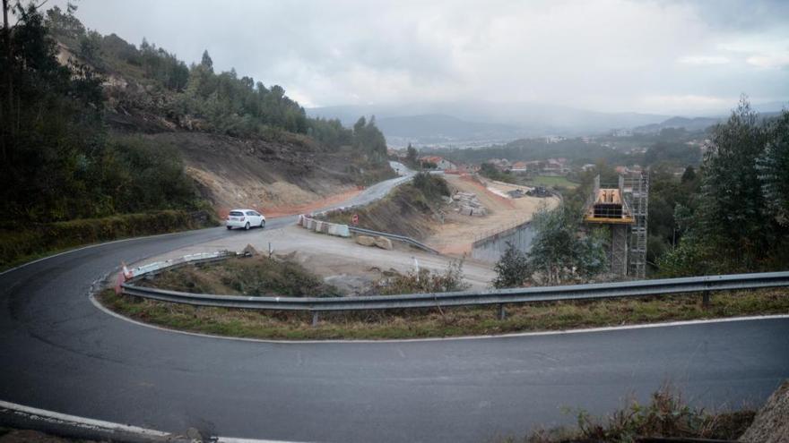 El vial entre Marcón y O Campiño se corta desde mañana durante dos meses