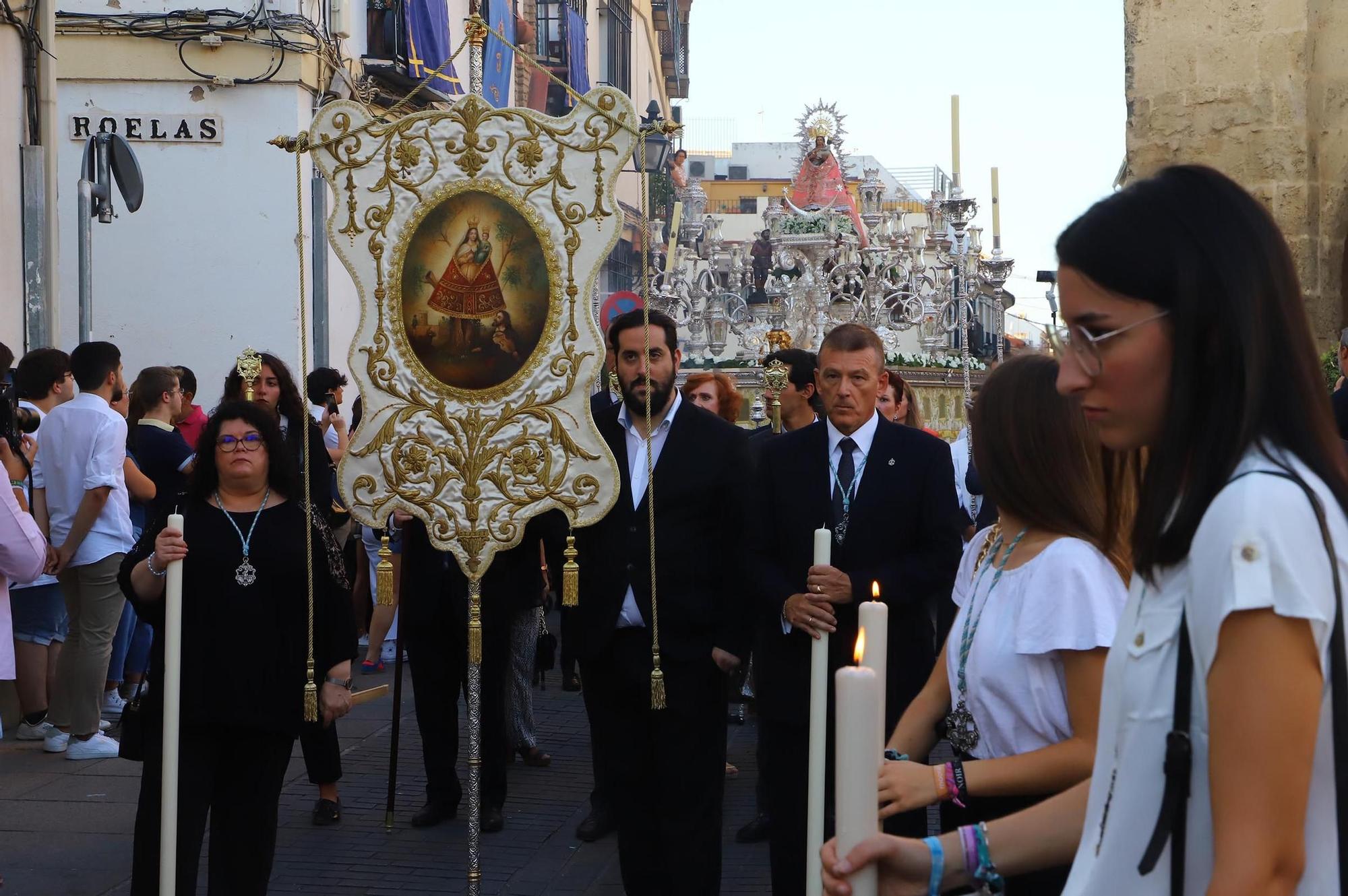 La procesión de la Virgen de Villaviciosa en imágenes