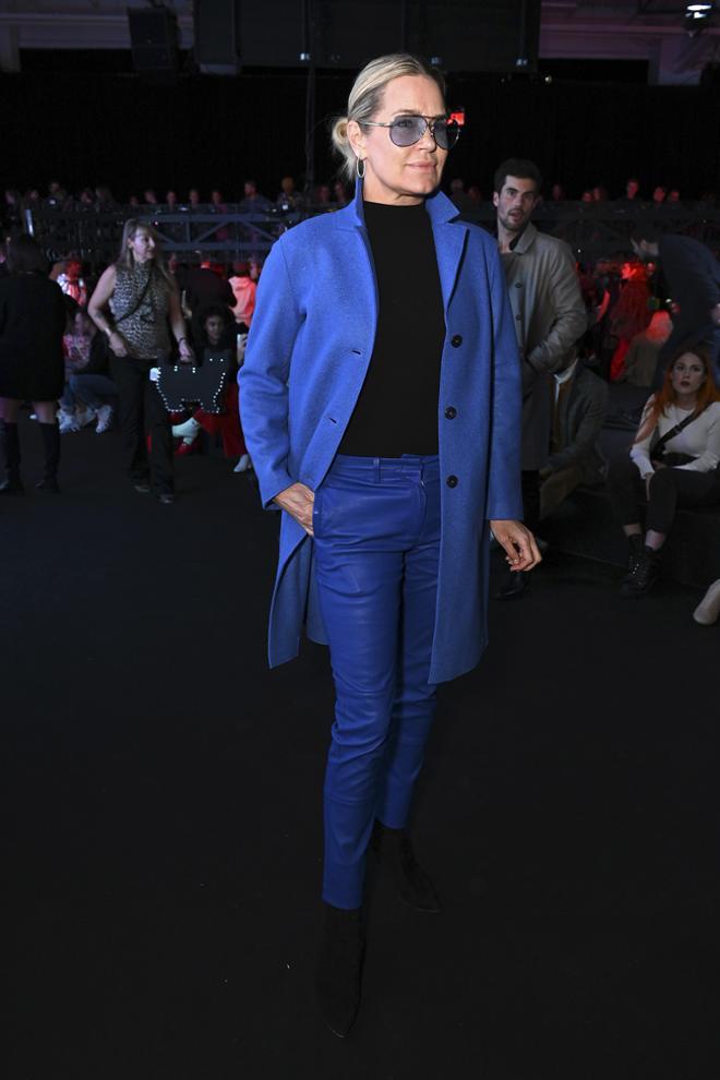 Yolanda Hadid en la presentación de la colección de Moschino para H&amp;M