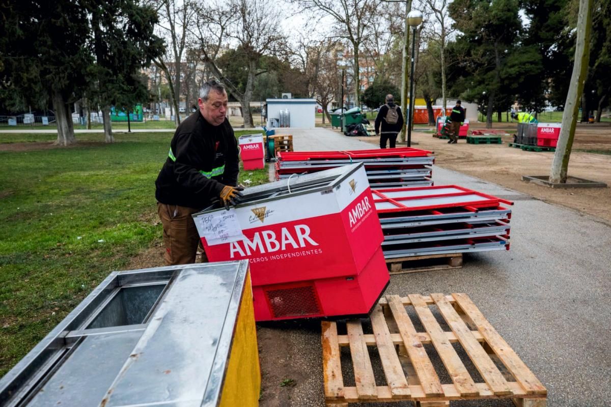 Limpieza del parque Tio Jorge