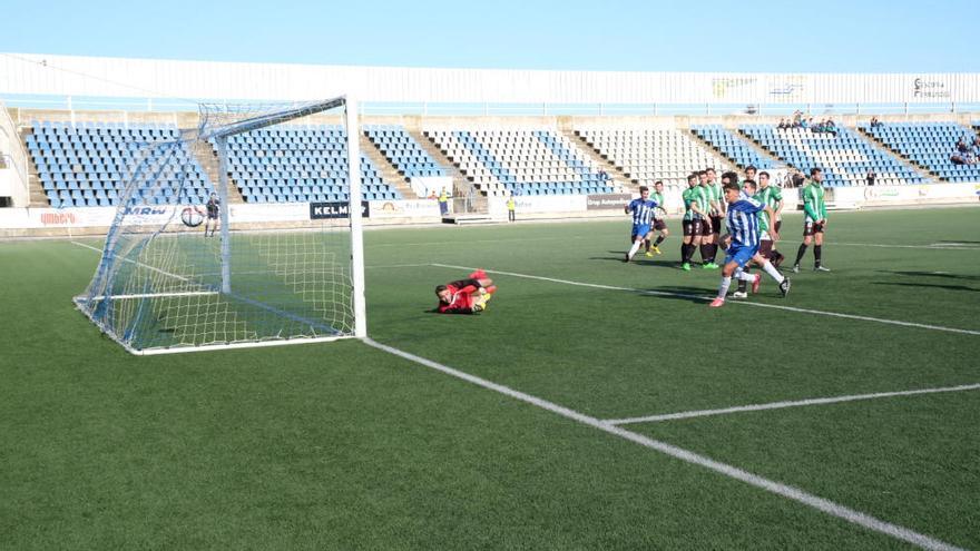 Instant de l&#039;1-0 de Serramitja