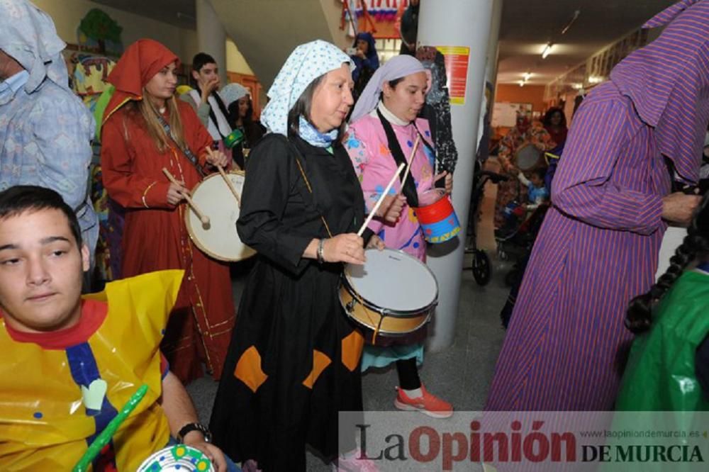 Los tambores de Moratalla llegan al colegio Primitiva López