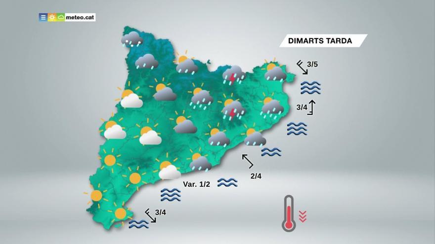 Màximes de 26 graus aquest dimecres a la Catalunya central