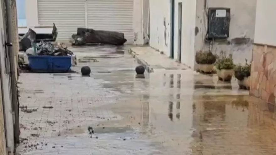Vertido de aguas fecales en Pedregalejo