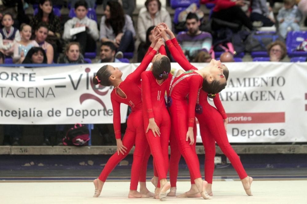 Campeonato de gimnasia rítmica en Cartagena