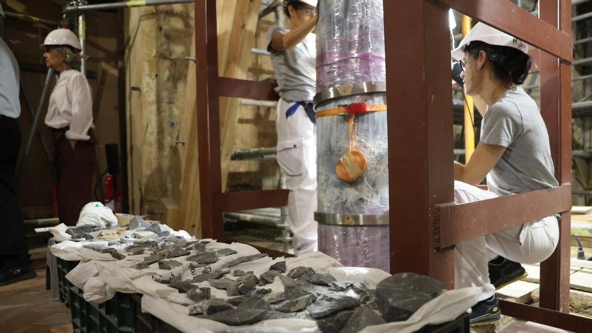 Así avanza la restauración de la Mezquita-Catedral casi un año después del incendio