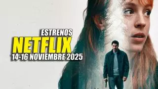 Los 6 estrenos exclusivos de Netflix de este fin de semana que no te puedes perder (14-16 noviembre)