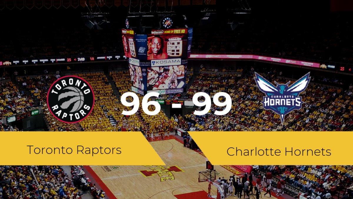 Charlotte Hornets logra ganar a Toronto Raptors en el Scotiabank Arena (96-99)