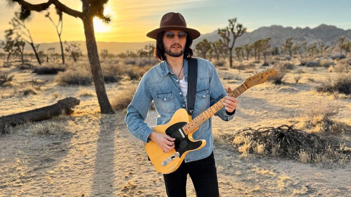 Will Camos al desert California on s'ha gravat el videoclip del seu primer senzill en solitari