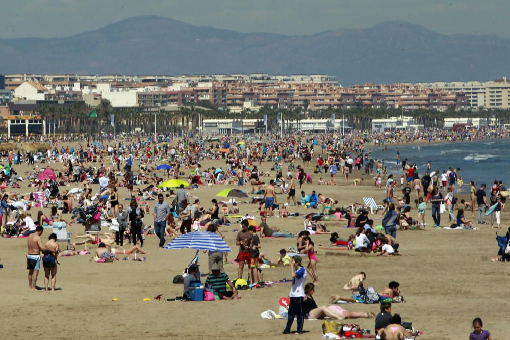 Fin de semana de sol y playa en la Comunitat Valenciana