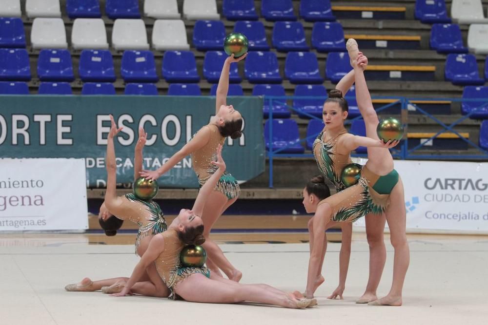 Campeonato regional de Gimnasia Rítimica en Cartag