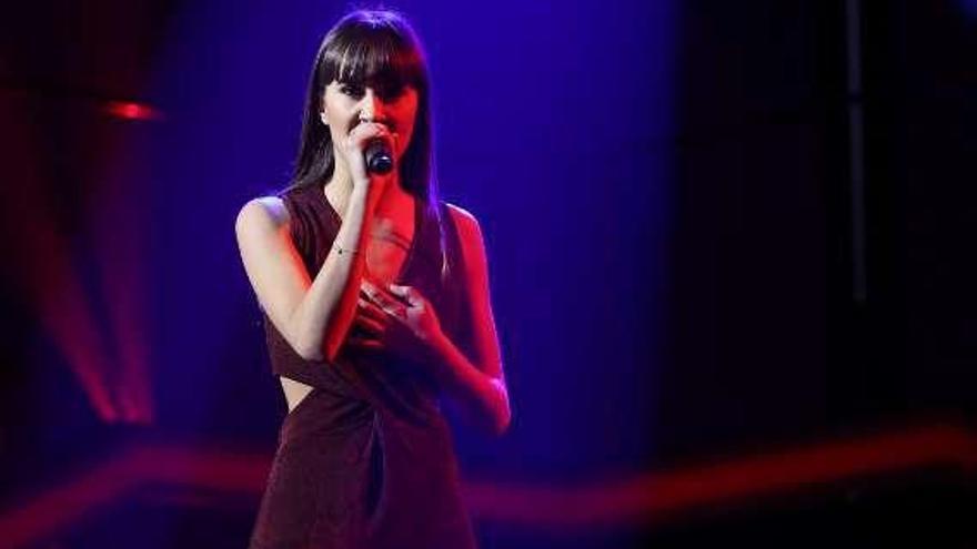 Aitana en un reciente concierto. // Faro