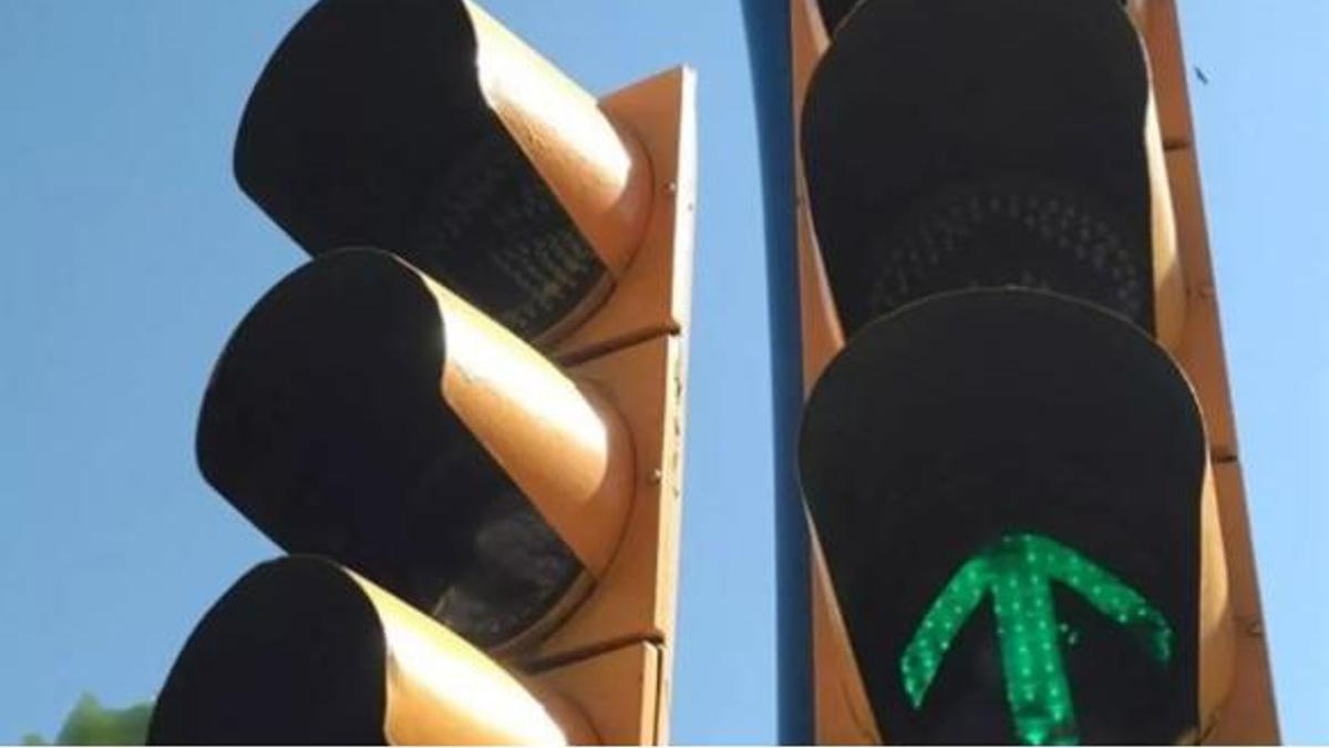 Imagen de archivo de un semáforo