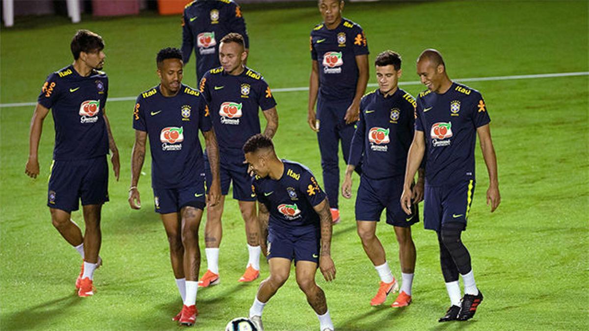 Brasil se prepara para los cuartos con una sonrisa