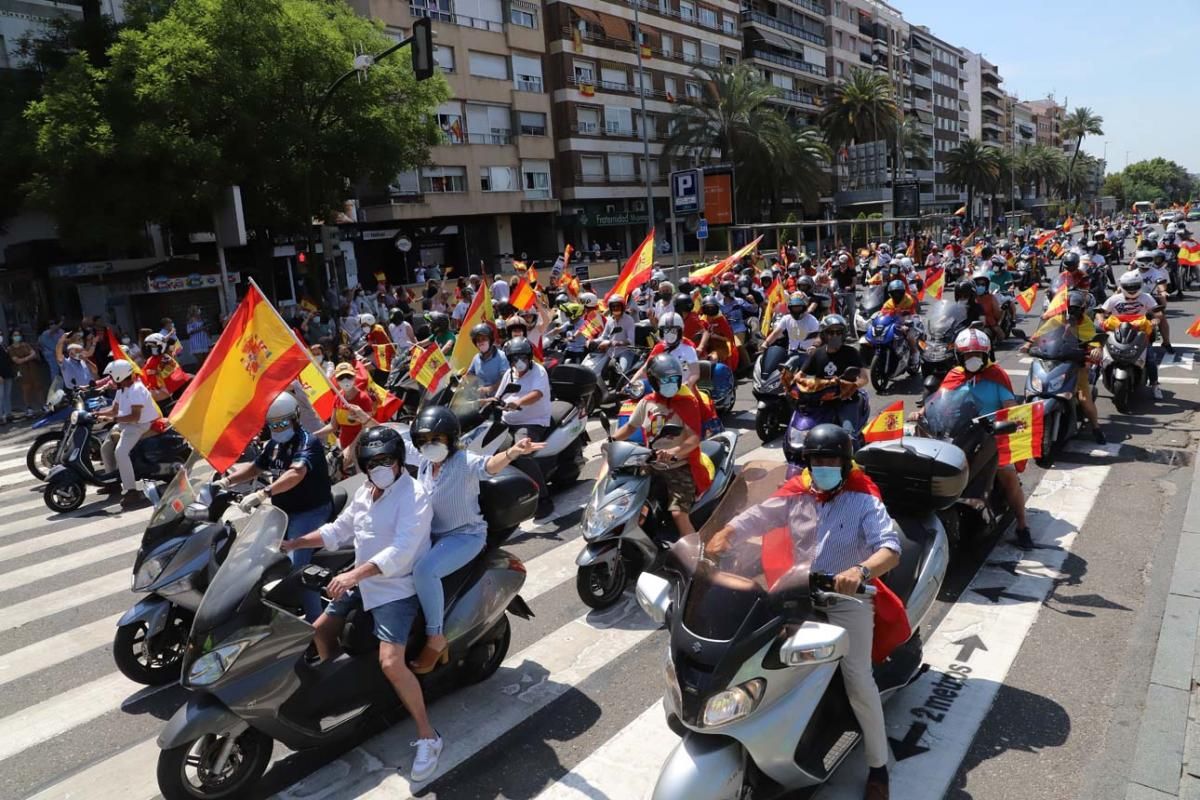 Manifestación de Vox en Córdoba contra la gestión del Gobierno