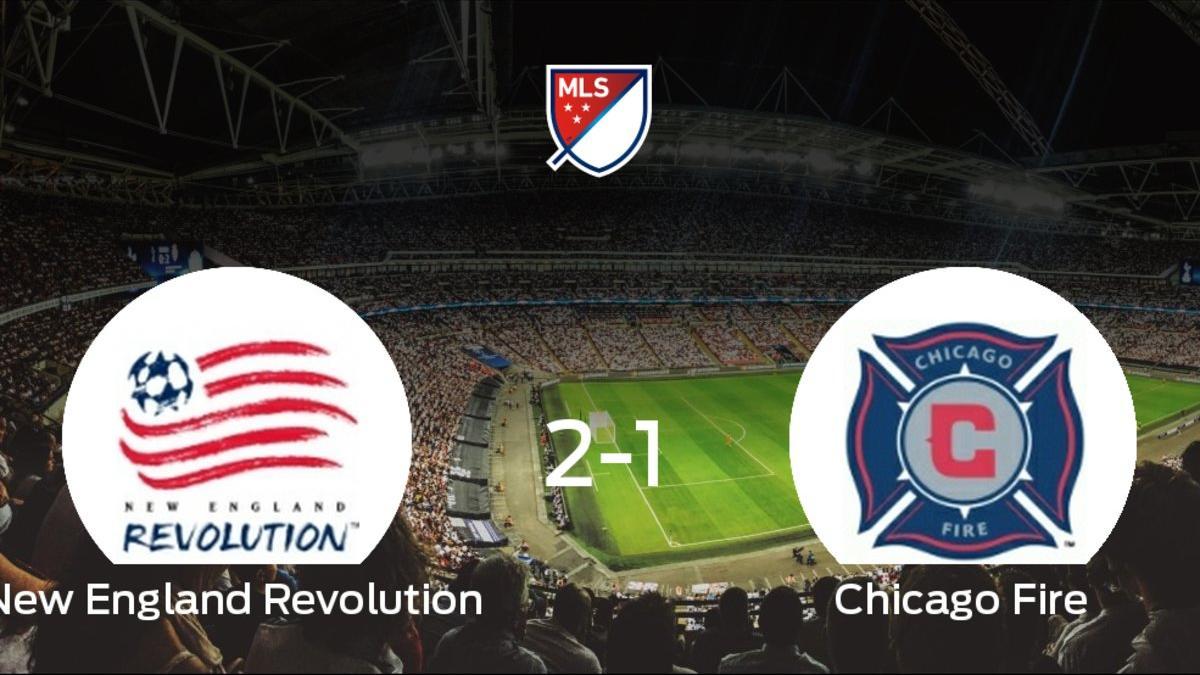 El New England Revolution se hace fuerte en casa y derrota al Chicago Fire