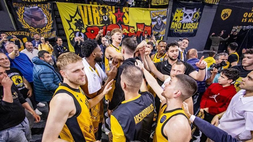 El camino del AEK, rival del Unicaja, hasta la Final Four de Badalona 2026: 13 victorias en 15 partidos