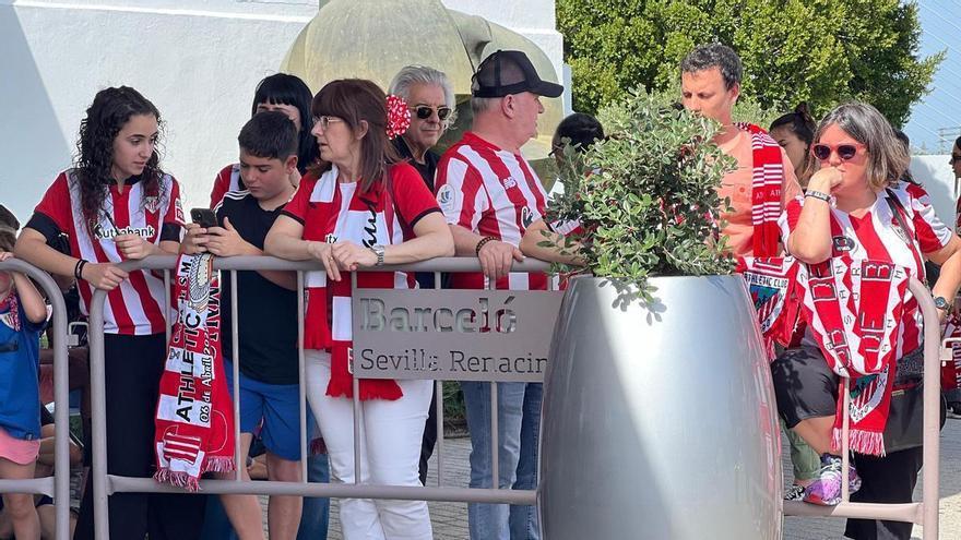 El Athletic ya se encuentra en su hotel de concentración en Sevilla
