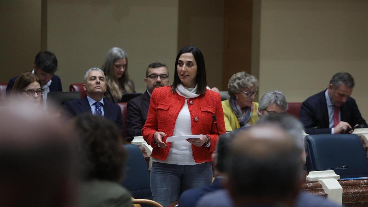 La consejera de Agricultura, Sara Rubira.