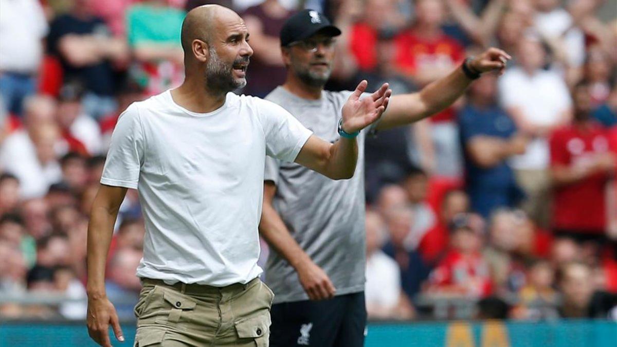 Klopp y Guardiola, la pasada temporada