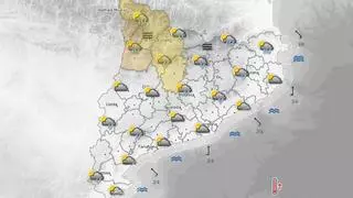 El Solsonès i l'Alt Urgell, en alerta per pluges intenses aquesta tarda