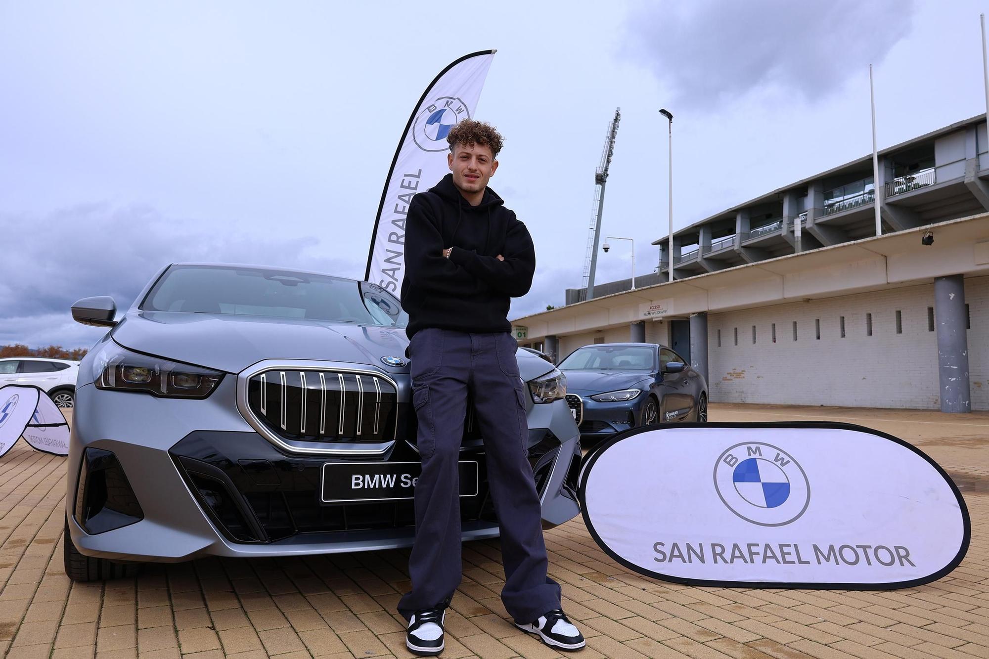 El convenio entre el Córdoba CF y la firma BMW, en imágenes