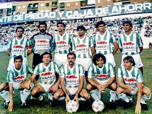 Equipo del Córdoba CF en la temporada 87-88 en Segunda B.