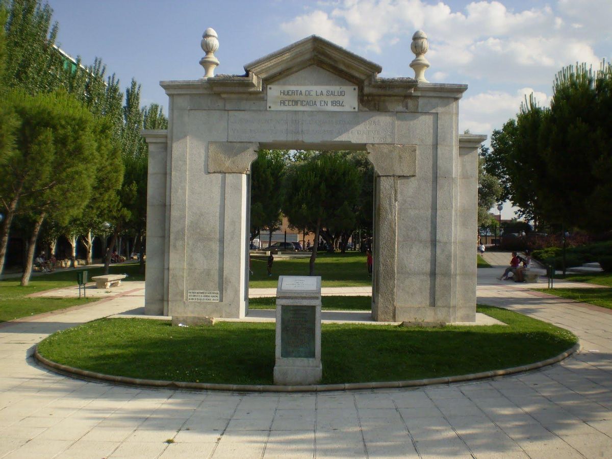 Parque de la Huerta de la Salud, en Hortaleza