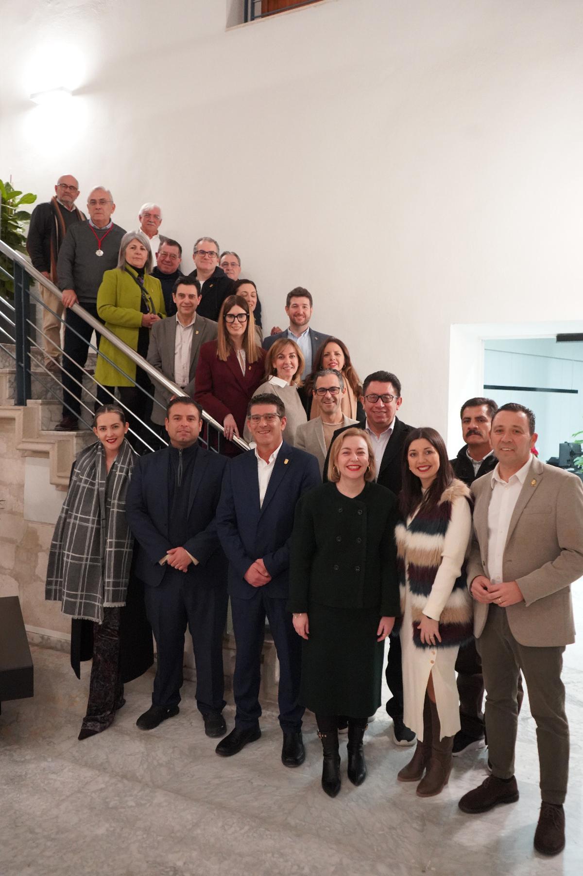 Visita de representantes de la ciudad mexicana de Zacatecas a Ontinyent.