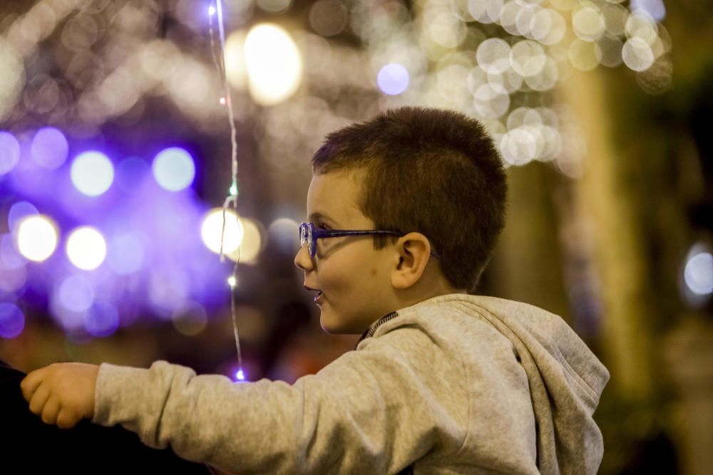 Encendido de las luces de Navidad: una ciudad prendida