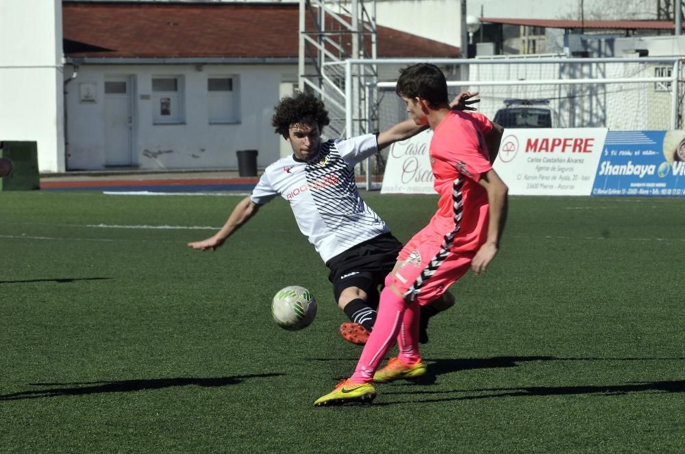 El partido entre el Caudal y la Cultural Leonesa, en imágenes