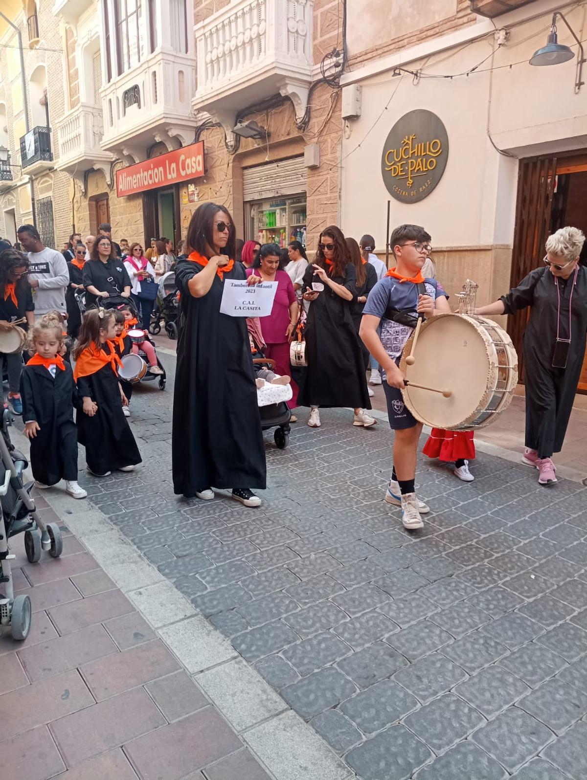 Tamborada infantil en Mula 2023