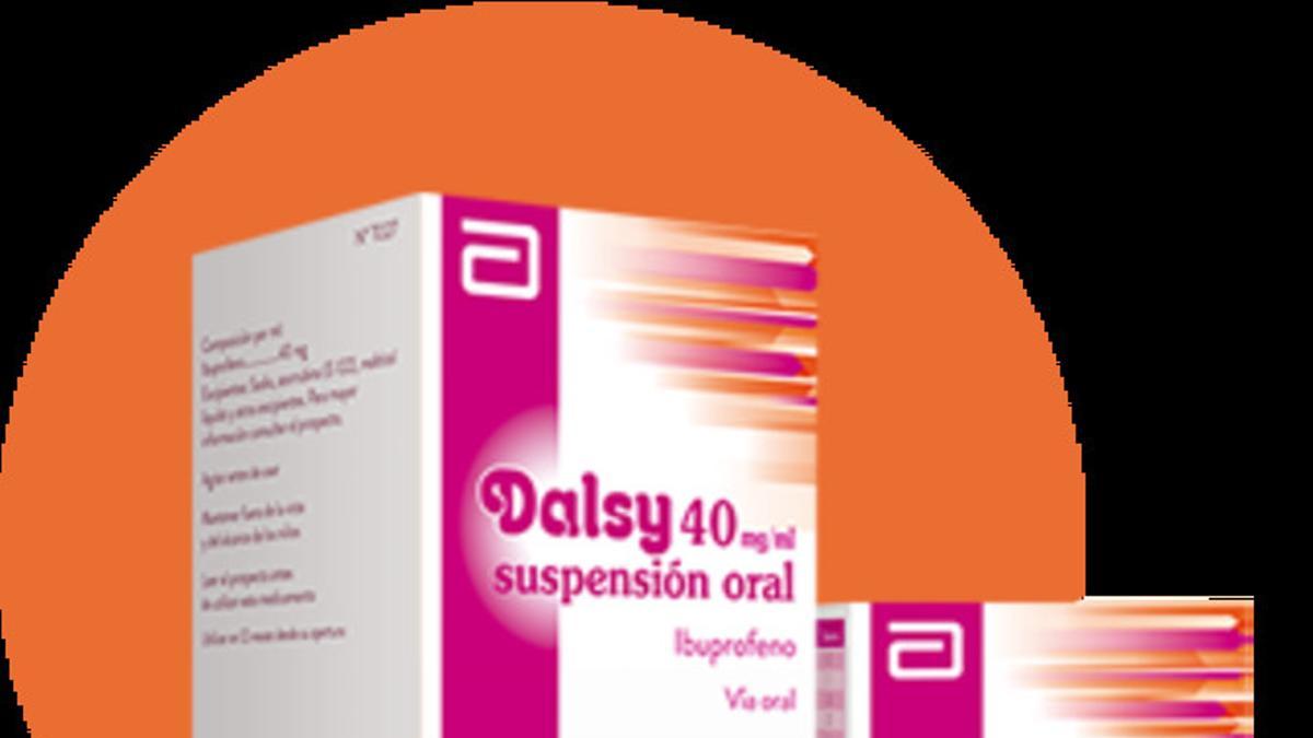 Presentación de Dalsy, ibuprofeno infantil.