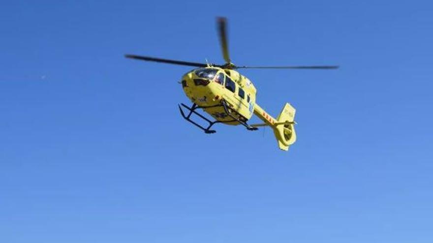 Dos ferits greus en caure l&#039;helicòpter amb què sobrevolaven la Noguera
