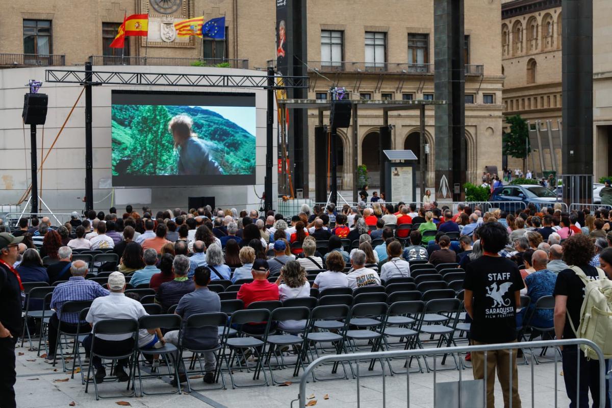 'Braveheart' al aire libre en Zaragoza