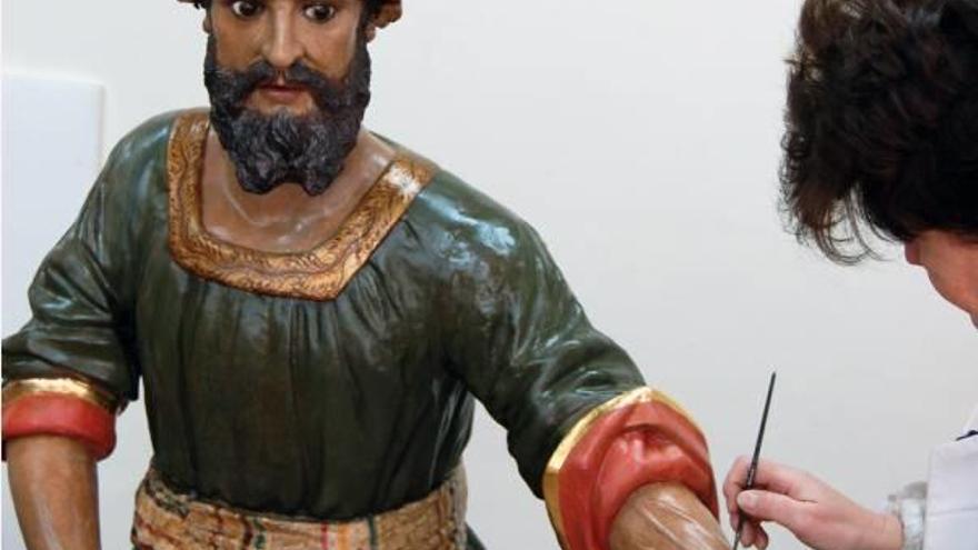 El Museo Sacro explica hoy la restauración de Simón el Cirineo