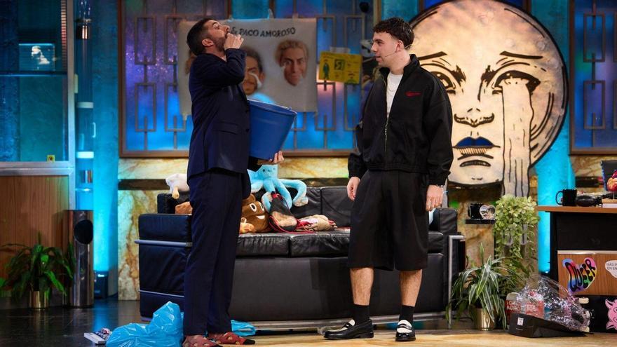 Quevedo era el invitado de 'La Revuelta' la noche del jueves