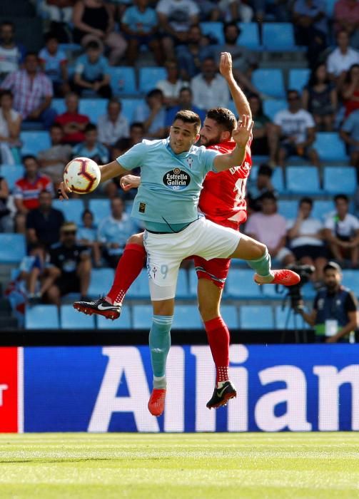 Las mejores fotografías del primer partido de Liga que midió a celestes y a pericos en Balaídos.