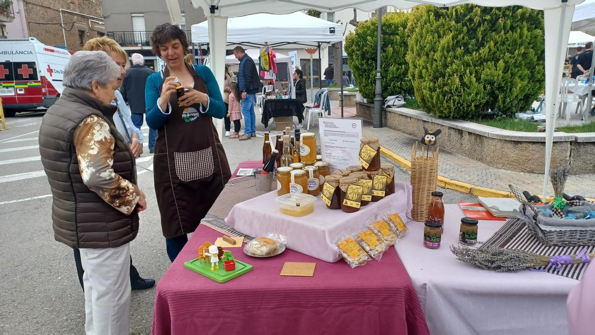 Parada a la fira d'artesania de l'any passat