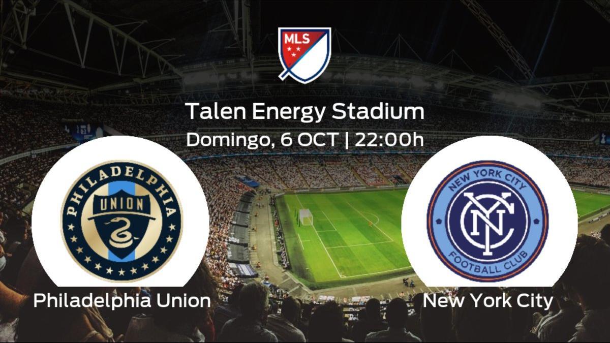 Última jornada de la fase regular de la Major League Soccer: previa del duelo Philadelphia Union - New York City