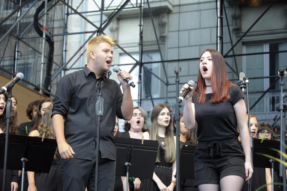 Concierto del Coro Joven de la OSG en A Coruña