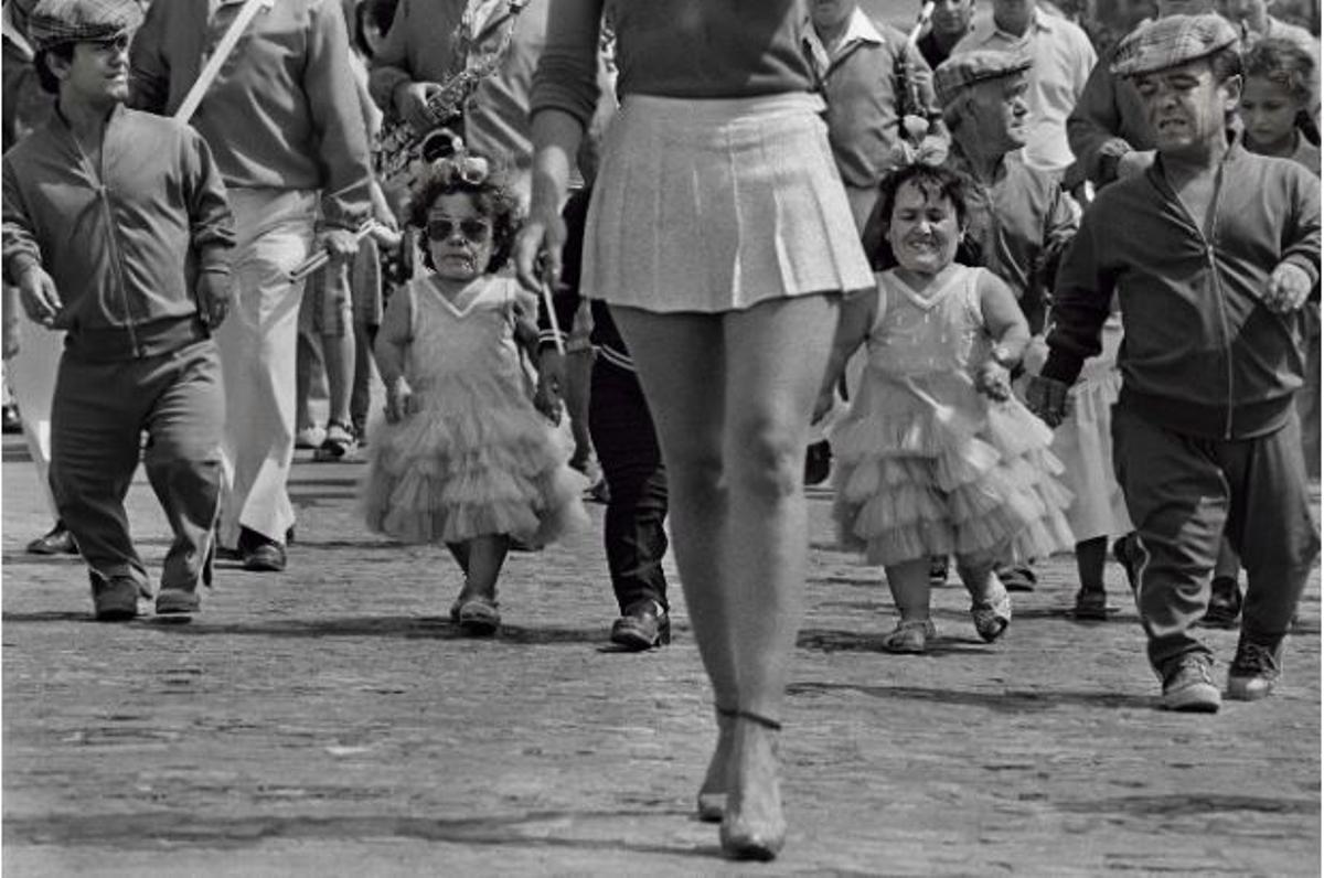 Una de les fotografies de l'exposició "Pequeños", de Benito Román
