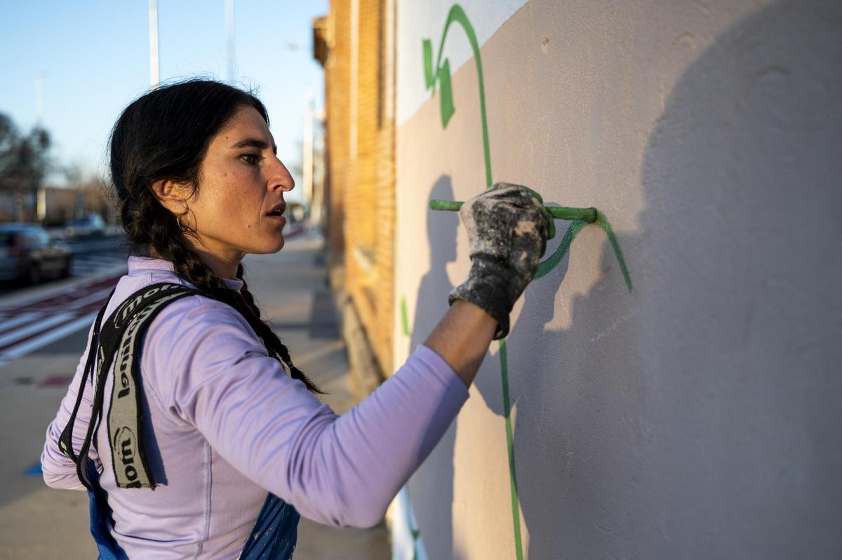 Un mural para la cárcel vieja de Cáceres