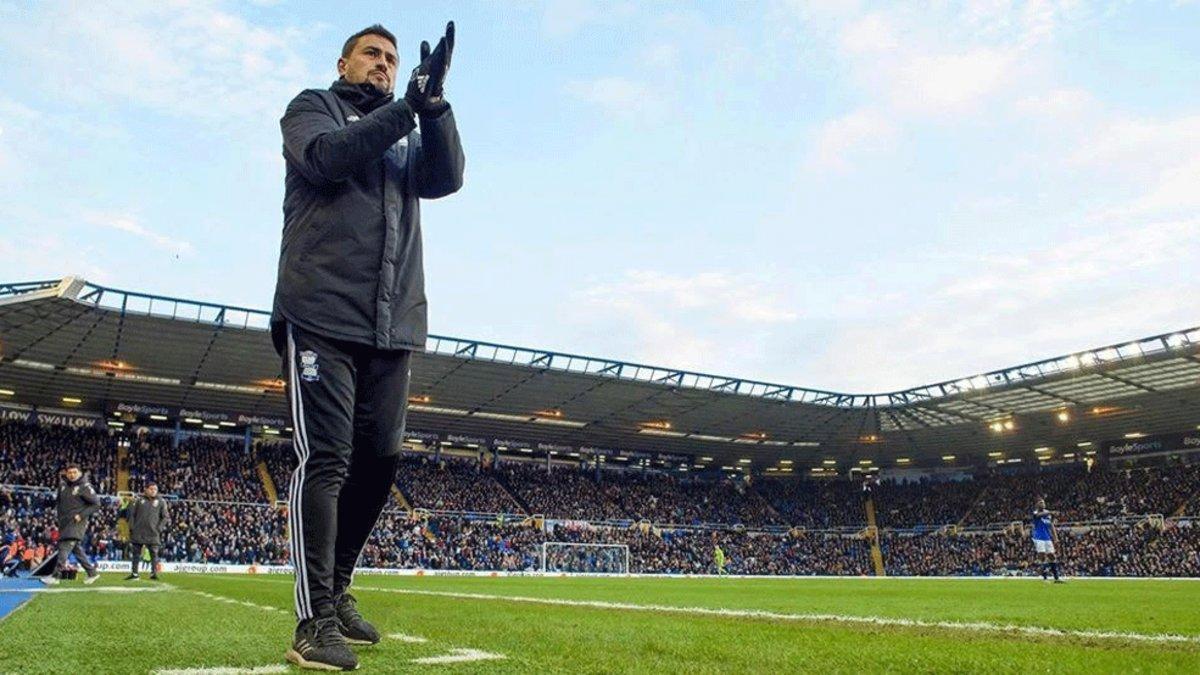 Pep Clotet, entrenador del Birmingham City